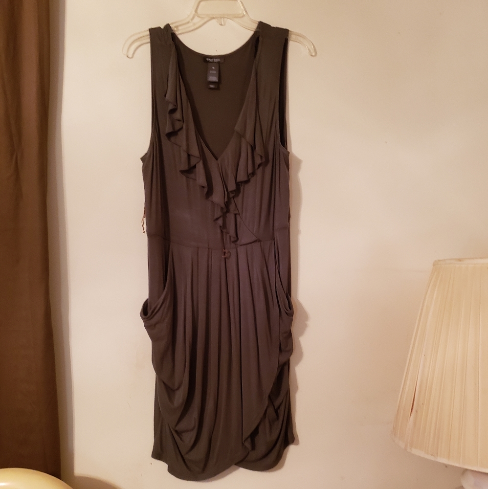 Dark Green Dress